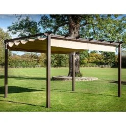 Hartman Roma 3x4m Rectangular Pergola Bronze -Weber || Kettler || Traeger Sales Store 1016022 2