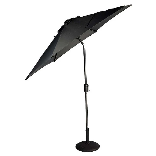 Supremo Grey 3m Riviera Deluxe Parasol 4 Supremo Grey 3m Riviera Deluxe Parasol - Image 2