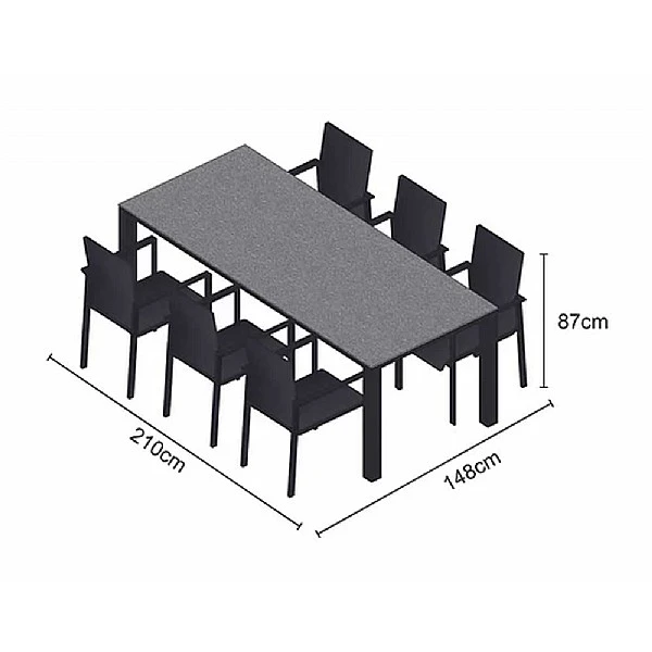 LIFE Sense Concept 6 Seater Dining Set 5 LIFE Sense Concept 6 Seater Dining Set - Image 3