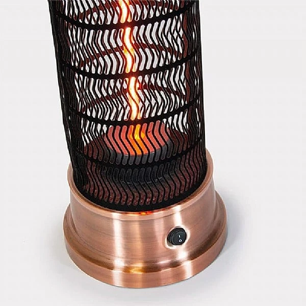 Kalos Copper Lantern Patio Heater - Medium 1800W 6 Kalos Copper Lantern Patio Heater - Medium 1800W - Image 4