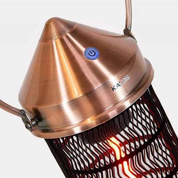 Kalos Copper Lantern Patio Heater - Medium 1800W 7 Kalos Copper Lantern Patio Heater - Medium 1800W - Image 5