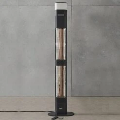 Kalos Ibiza Floor Standing Garden Heater 3000W With LED And Wireless Speaker