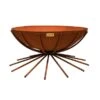 Ivyline Outdoor Metal Dakota Firebowl Rust -Weber || Kettler || Traeger Sales Store 1149589