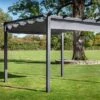 Hartman Roma 3x3m Square Pergola Grey -Weber || Kettler || Traeger Sales Store 1172413