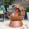 La Hacienda Leaves Fire Bowl 1 La Hacienda Leaves Fire Bowl -Weber || Kettler || Traeger Sales Store 1185210
