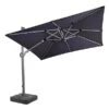 Hartman Pacific 2.7m Square Cantilever Parasol - Dark Grey -Weber || Kettler || Traeger Sales Store 1207177