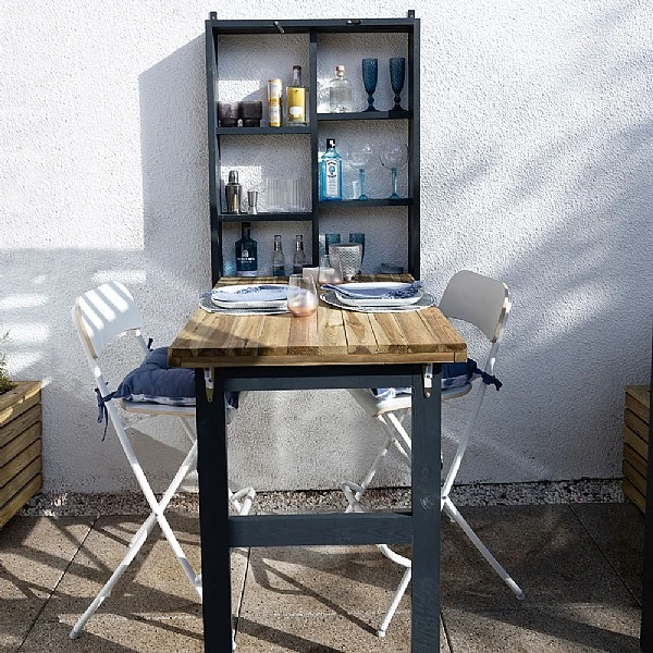 Forest Fold Down Wall Garden Bar 4 Forest Fold Down Wall Garden Bar - Image 2