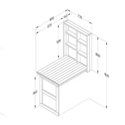 Forest Fold Down Wall Garden Bar 14 Forest Fold Down Wall Garden Bar -Weber || Kettler || Traeger Sales Store 1227077 5