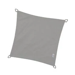 Pacific Lifestyle 5m Square Waterproof Shade Sail Grey -Weber || Kettler || Traeger Sales Store 1240517 3