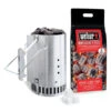 Weber Chimney Starter Set 2 Weber Chimney Starter Set -Weber || Kettler || Traeger Sales Store 917246