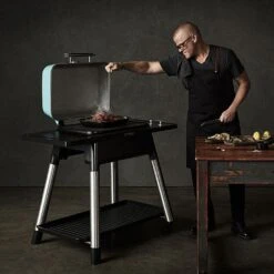 Everdure By Heston Blumenthal FORCE 2 Burner Gas BBQ Graphite -Weber || Kettler || Traeger Sales Store 966504 4