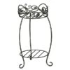 Panacea Black & Bronze Scroll & Ivy Plant Stand 38cm -Weber || Kettler || Traeger Sales Store 986271