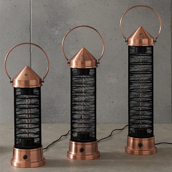 Kalos Copper Lantern Patio Heater - Medium 1800W 9 Kalos Copper Lantern Patio Heater - Medium 1800W - Image 7