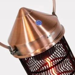Kalos Copper Lantern Patio Heater - Medium 1800W 17 Kalos Copper Lantern Patio Heater - Medium 1800W -Weber || Kettler || Traeger Sales Store LANPHEAT 3 2